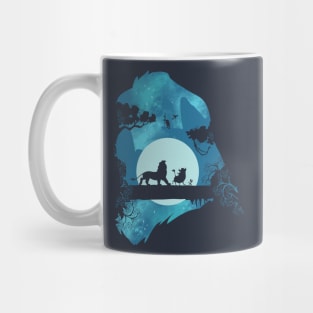 Lion portrait Mug